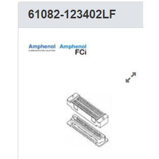 61082-123402LF 板对板与夹层连接器 120P RECPT W/POLARIZATION