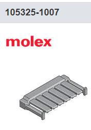 105325-1007  MOLEX 线对板 NANO-FIT TPA V0 BLK 7 CKT