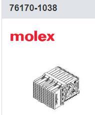 76170-1038  MOLEX   高速/模块连接器  Impact DC 3x8