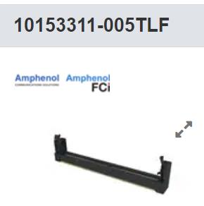 10153311-005TLF DDR4 SO DIMM 260P