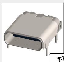 12401598E4#2A 安费诺 TYPEC 3.1 2-代-Superspeed+插座 24P