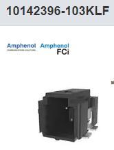 10142396-103KLF 集管和线壳 MTK MICROSPACE HEADER-ASSY STG TL