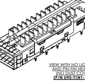 U95T171100A I/O 连接器 1X1 CAGE ROUND PIN STYLE HS 13.5MM