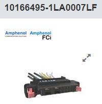 10166495-1LA0007LF 电源到板 PwrBlade Mini Cable-to-B 4P8S