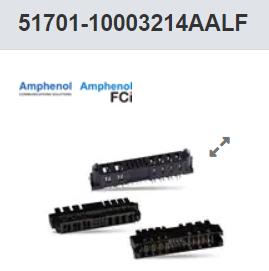 51701-10003214AALF 电源到板 PWRBLADE 直公32S14P 电源模块