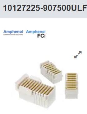 10127225-907500ULF ExaMEZZ 56Gb/s , 2*19 152P 直公 高速扣板