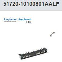 51720-10100801AALF 1P8S1P-PWRBLADE RAH 弯公 电源信号