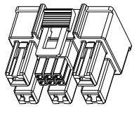 10170711-001LF Cable co hG with 6S5P Amphenol FCI 连接器