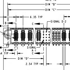51720-10903209AALF PwrBlade®, Right Angle, Heade 9P 32S 9P