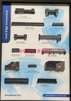 ME1016813401311 安费诺 夹板式金手指 高速 0.6mm  OCP 168pin