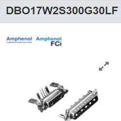 DBO17W2S300G30LF D-Sub -DSUB POWER STB 17W2 S
