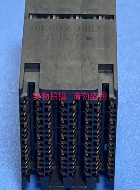 10121056-101LF FCI高速背板连接器 ExaMAX®56Gb/s 4*8 112P弯母