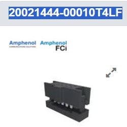 20021444-00010T4LF  1.27x1.27mm, CTB IDC, Recept, 10P