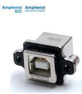 USB 2.0 Standard MUSBD11130 series 防水防尘 弯母4P 安费诺