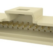 10164366-01541LF FitMate 1.0, Header, Right Angle,  15pos