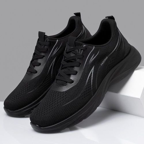 飞织透气网面休闲男鞋