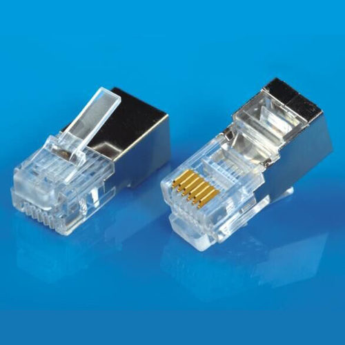 加长RJ25 屏蔽6PIN芯电话 RJ12六芯6P6C 机器人数控RJ11水晶头