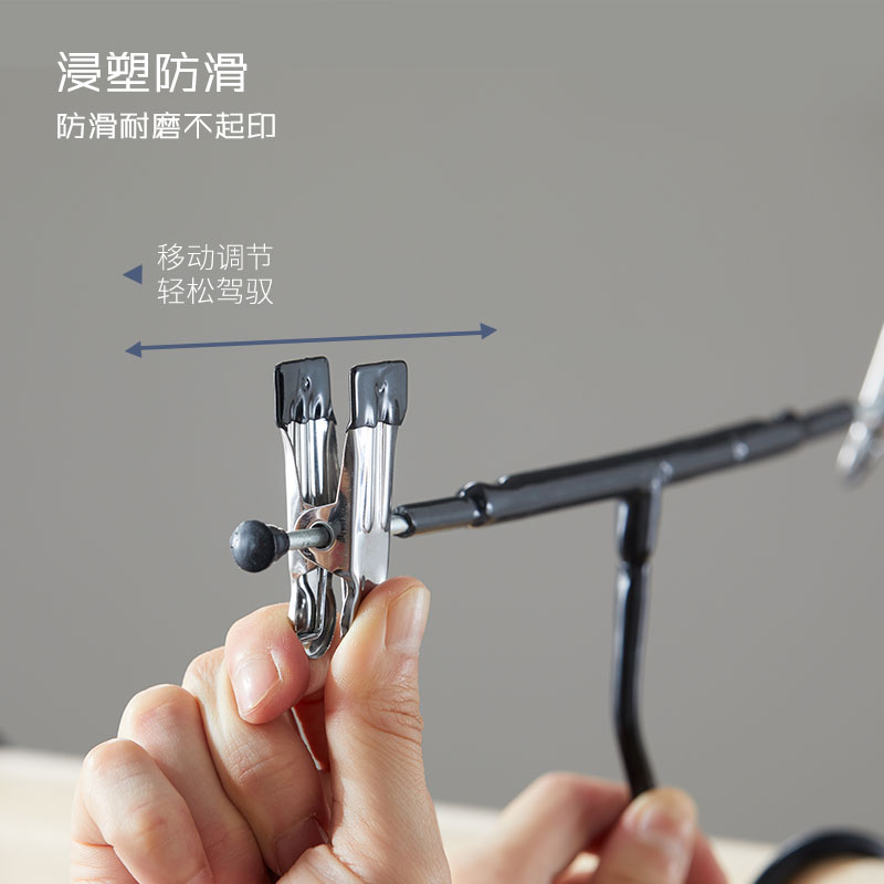 10个家用衣架服装店塑料强力裤架金属塑料衣架子裤夹裤挂夹子衣i.