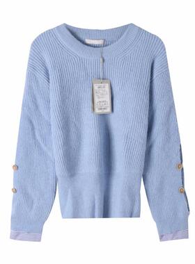 Mind Bridge/心桥时尚百搭休闲针织衫 MB650-MVKT723ALL