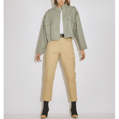 Basic House/百家好秋冬女士时尚休闲九分裤少量HUPT927A-698