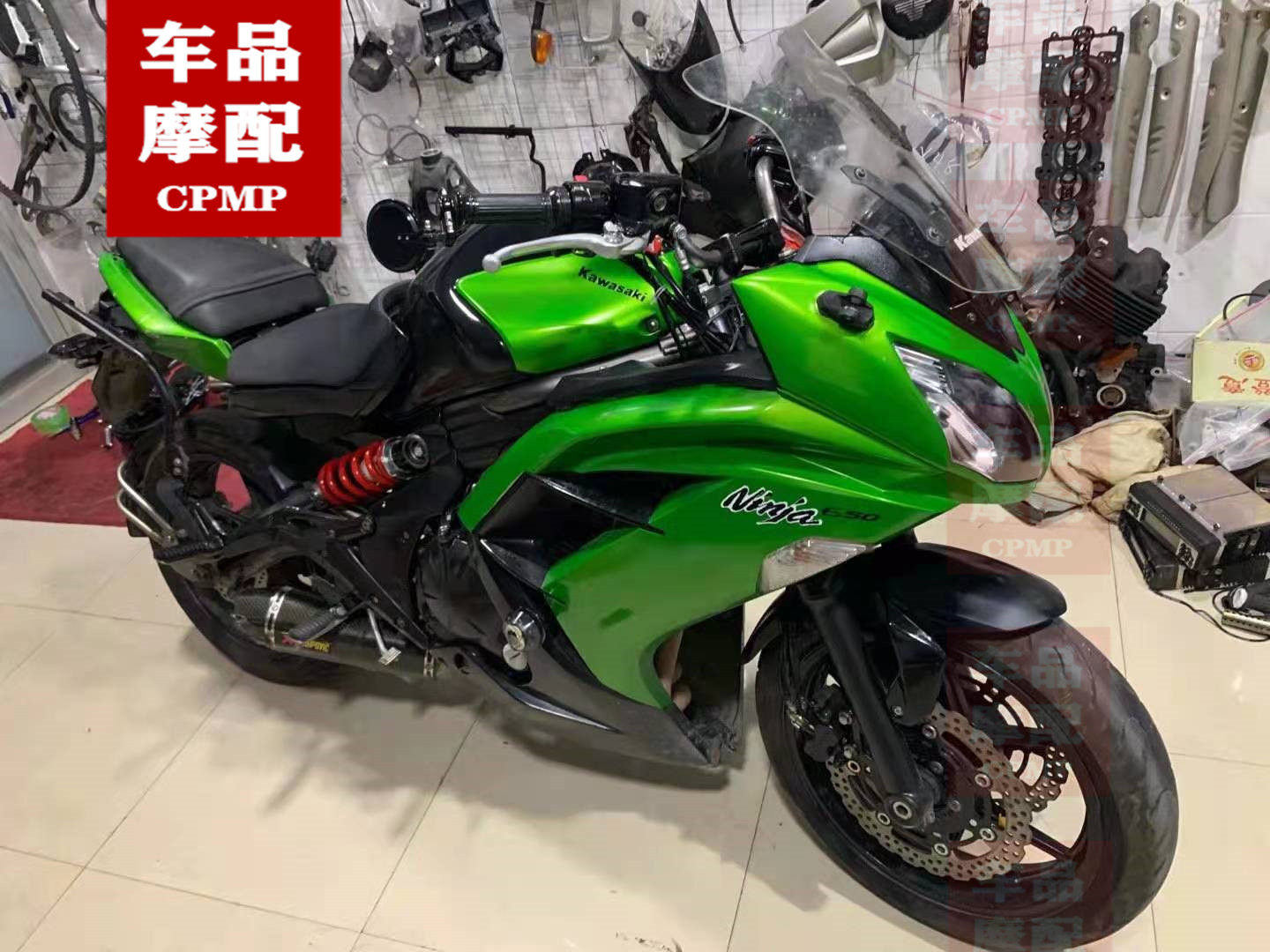 川崎 ER6N ER6F 忍者650R排气阀 排气电机 节温阀 排气垫 电机盖