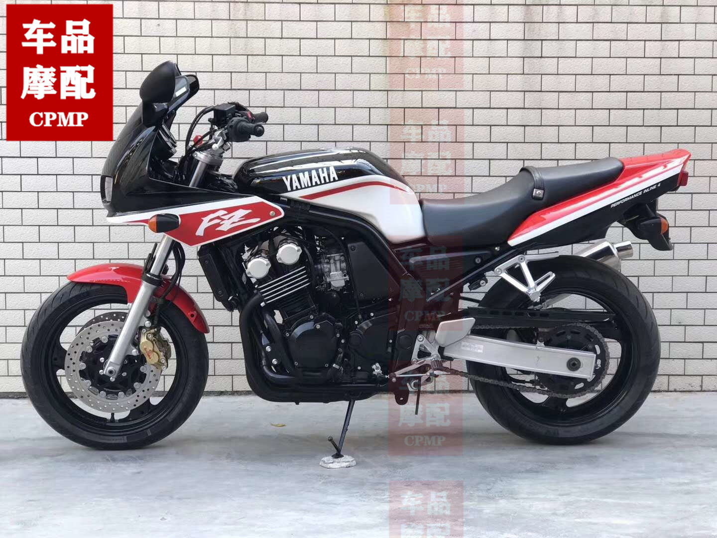 适用于雅马哈 FZ400 fz600 1000大灯支架 电门锁 刹车油管 油箱盖