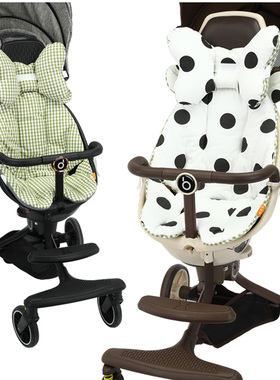 宝宝好V78V18溜遛娃神器推车坐垫婴儿车棉垫保暖座垫通用配件秋冬