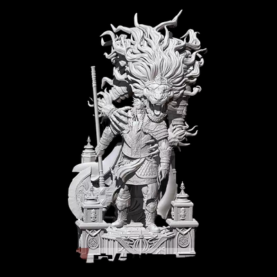 葛孚雷艾尔登法环手办模玩白模3D
