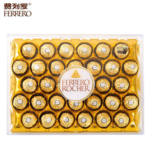 费.列罗巧克力臻品32粒礼盒装网