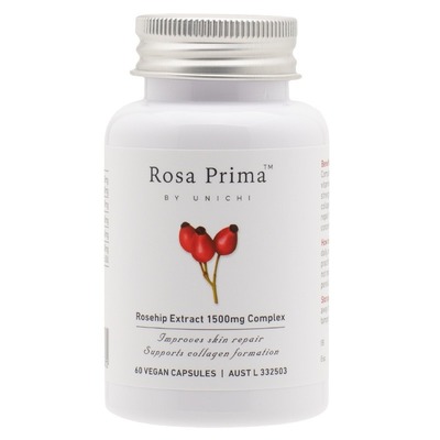 澳洲unichi玫瑰果精华胶囊丸全身