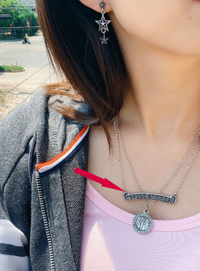 项链朋克风复古吊坠雪梨网红同款
