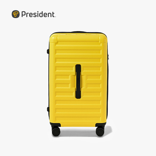 凌秀大容量集装箱深仓拉链行李箱轻便结实耐用旅行箱拉杆皮箱子