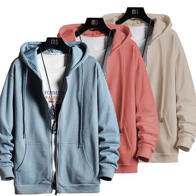 2022连帽卫衣纯棉开衫潮