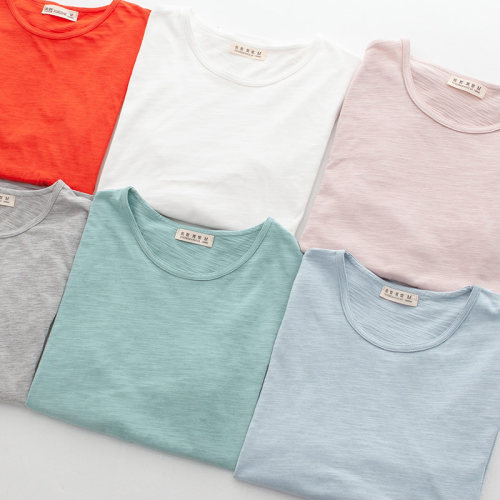 竹节棉春秋季柔软舒适透气情侣装