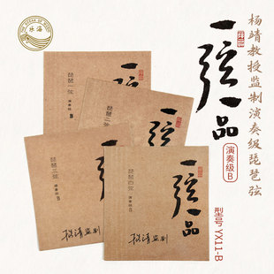 乐海一弦一品琵琶B型弦演奏级杨靖监制琴弦较细音色明亮琵琶配件