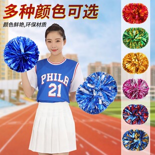 花球啦啦队手花拉拉队员跳舞用的手拿花运动会入场创意道具手持物