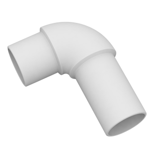 pvc50内插弯头75承插缩口110内外插90度弯头烟管变径大小弯管配件