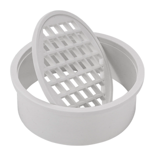 50/110/200PVC排水管内插地漏直插地坪排水阳台天台简易圆形地漏