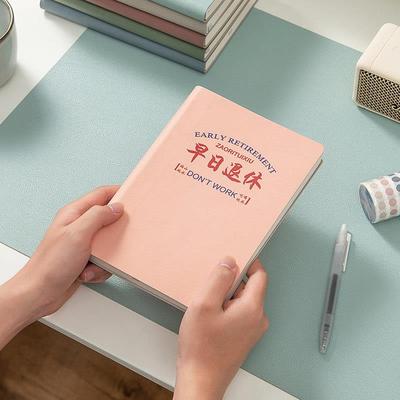 whatever A5 软面少女手账横线记事手账小清新简约文艺青年复古道