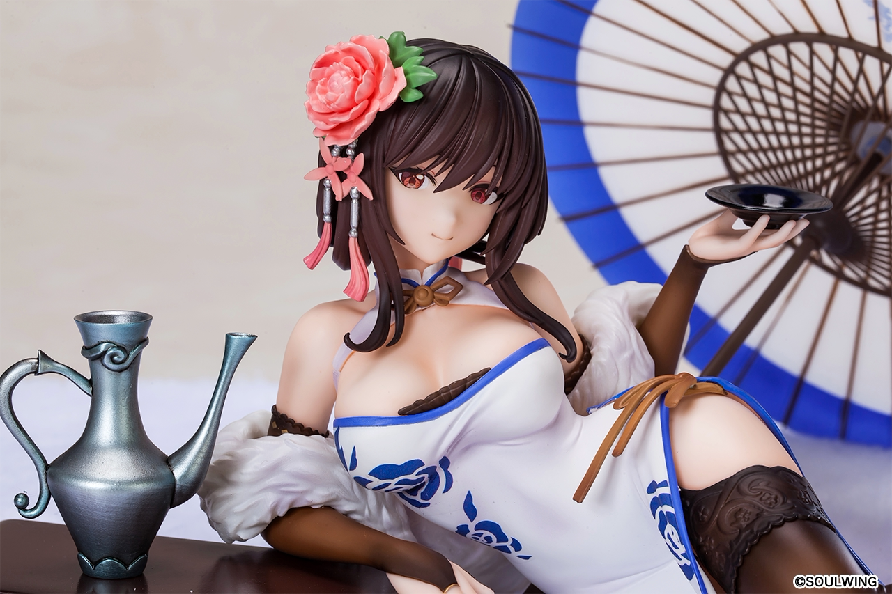全新正品双翼社 soul wing 倾城恋 玉环 1/7 正版 手办