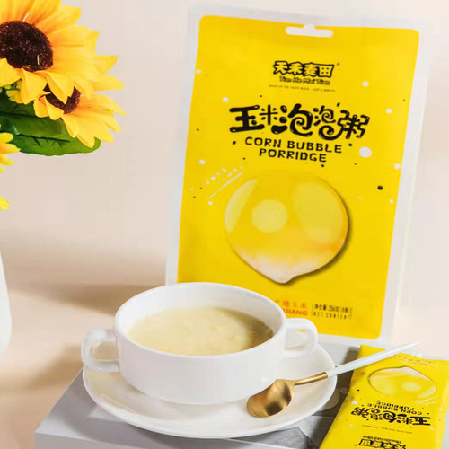 新疆特产玉米泡泡粥两袋更划算