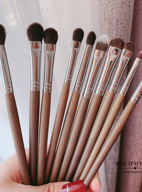 单支动物毛超软眼影刷羊毛鼻影刷眼窝烟熏晕染刷卧蚕眼部化妆刷子