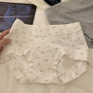 女士10A抑菌纯棉加长裆 为快乐续航 蜜糖少女 A类棉小平角内裤