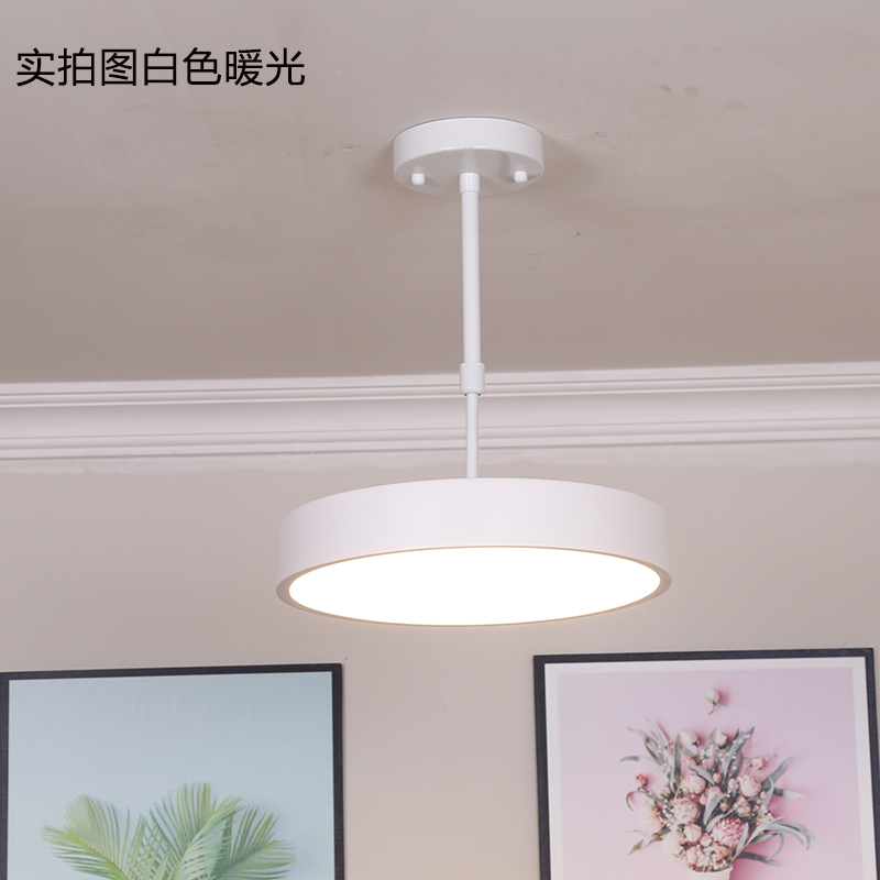 现代简约过道吊灯玄关走廊楼梯间办公室工厂个性创意铁艺LED吊灯