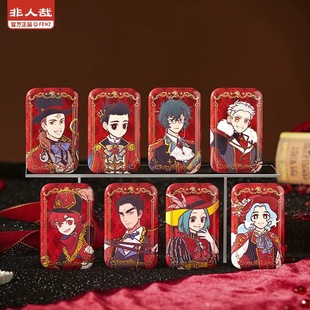 指定款正品非人哉盛装舞步徽章43*70mm方形吧唧小玉九月新年吧唧