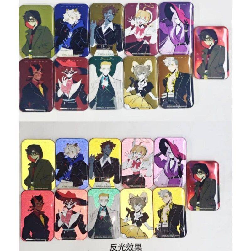 指定款正品非人哉万圣街时尚风行徽章尼克泥泥方形吧唧55*85mm,模玩/动漫/周边/娃圈三坑/桌游,动漫徽章/立牌,淘宝优惠券,粉丝福利购,淘宝优惠卷