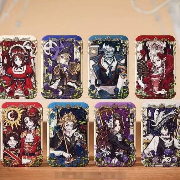 指定款FenzGoods第五人格破晓55*85mm方形徽章 官周吧唧 红夫人