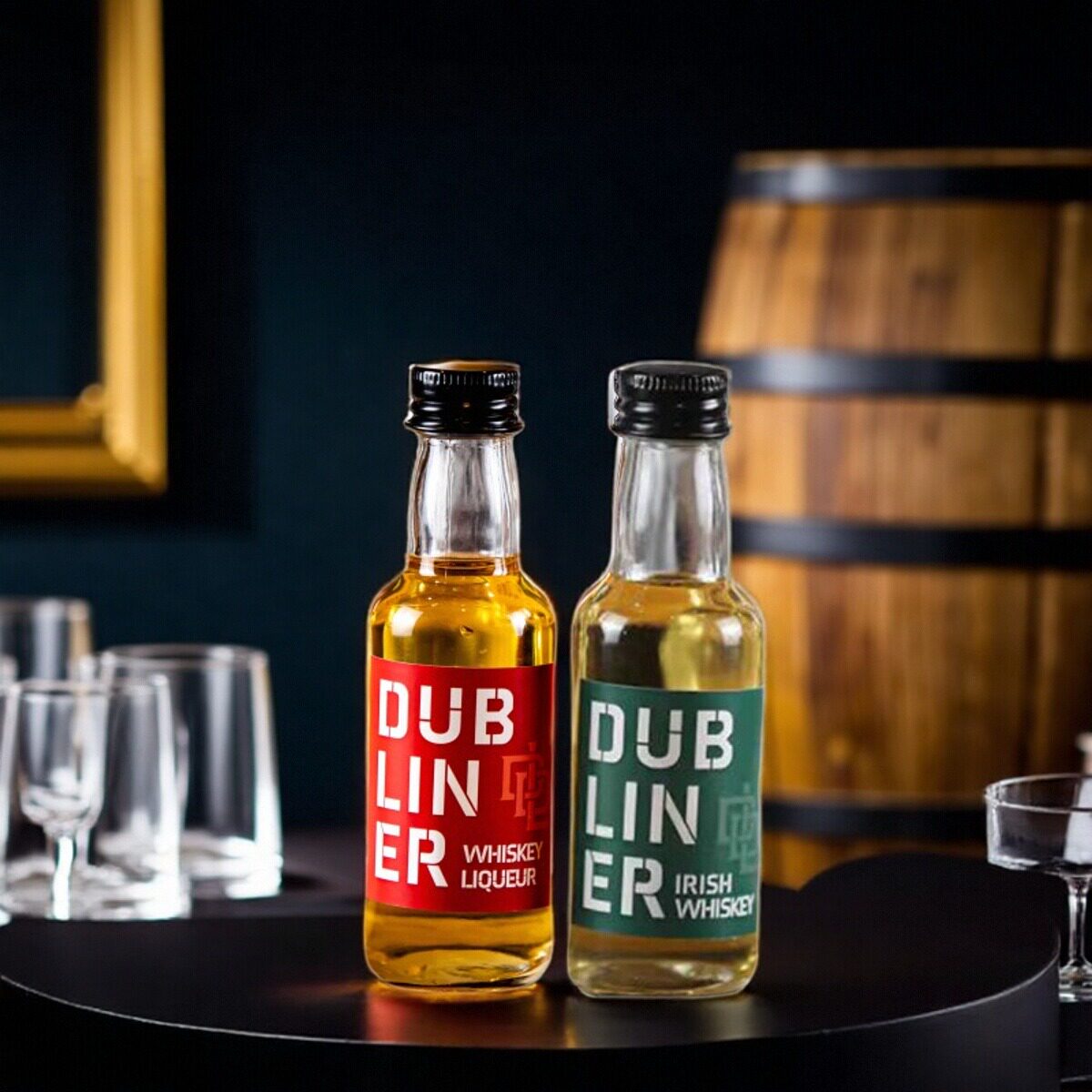 杜百威士忌mini小酒版洋酒伴手礼小瓶装调酒基酒原瓶进口组合套装