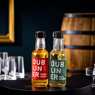 杜百威士忌mini小酒版洋酒伴手礼小瓶装调酒基酒原瓶进口组合套装