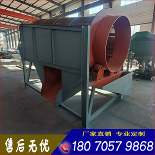 大型石子编织网滚动矿石筛选机无轴滚筒筛石机洗沙机分离设备厂家